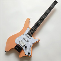 6 Strings Pink Headless Electric Guitar,Mahogany Body&amp;Rosewood Fingerboar  SD391 - £196.21 GBP