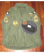 Reproduction VIETNAM War US Military ARMY Airborne SP Uniform C/W Beret - £94.36 GBP