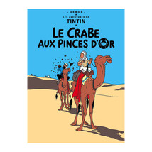 Tintin and the Crabe with the golden claws Official large size poster New - $35.99