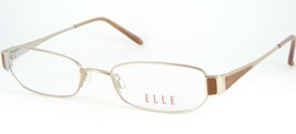 New Elle EL18716 COLOR-LB Light Brown Eyeglasses Glasses Metal Frame 48-17-135mm - $33.66