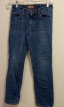Old Navy Girls Blue Skinny Jeans Adjustable Size 10 Waist 25” To 27” Ins... - $4.99
