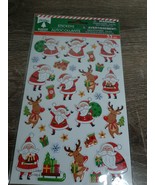 Christmas Holiday Puffy Santa Christmas Stickers  33 Stickers-BRAND NEW-... - $18.81 CAD