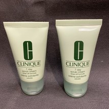 2 x Clinique 7 Day Scrub Cream Rinse-Off Formula 1.7 oz ea Facial KG JD - $11.88
