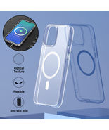 transparent Mag Safe Magnetic Charging Transparent Clear Case For iPhone... - £9.77 GBP