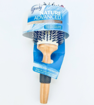 Goody Nature Advanced Frizz Fighting Ions Boar Bristle Ceramic Round Brush Vtg - $33.81