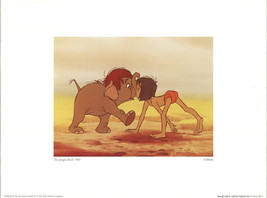 ARTIST UNKNOWN Walt Disney&#39;s The Jungle Book: Mowgli Falls in with the Colonel&#39;s - £35.05 GBP