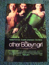 The Other Boleyn Girl - Movie Poster With Natalie Portman &amp; Scarlet Johansson - £16.54 GBP