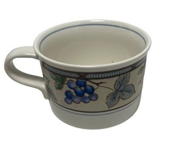 Mikasa Intaglio  Coffee Mug Garden Harvest  No Saucer Fruit Mug Stoneware - £5.01 GBP