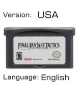Final Fantasy Tactics Advance GBA Game Boy Advance English Video Game US... - £9.60 GBP