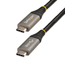 StarTech.com 6ft (2m) USB C Cable 5Gbps - Durable USB-C Cable - USB 3.2 Gen 1 Ty - £28.11 GBP