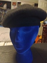 Zara Wool beret - Black Sz S/M - £14.95 GBP