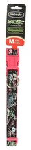 1 Petmate Maxglow M 3/4 In 14 To 20&quot; Pink Black Icon Glow In Dark Fashion Collar - £15.97 GBP