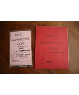 Knit Alphabets Plus for Machine Knitters by Swanson Knits 1984 Booklet w... - €18,59 EUR