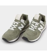 NEW BALANCE U574 MENS SIZE 11.5 D OVLIVE WHITE CLASSIC RUNNING SHOE U574... - $86.03
