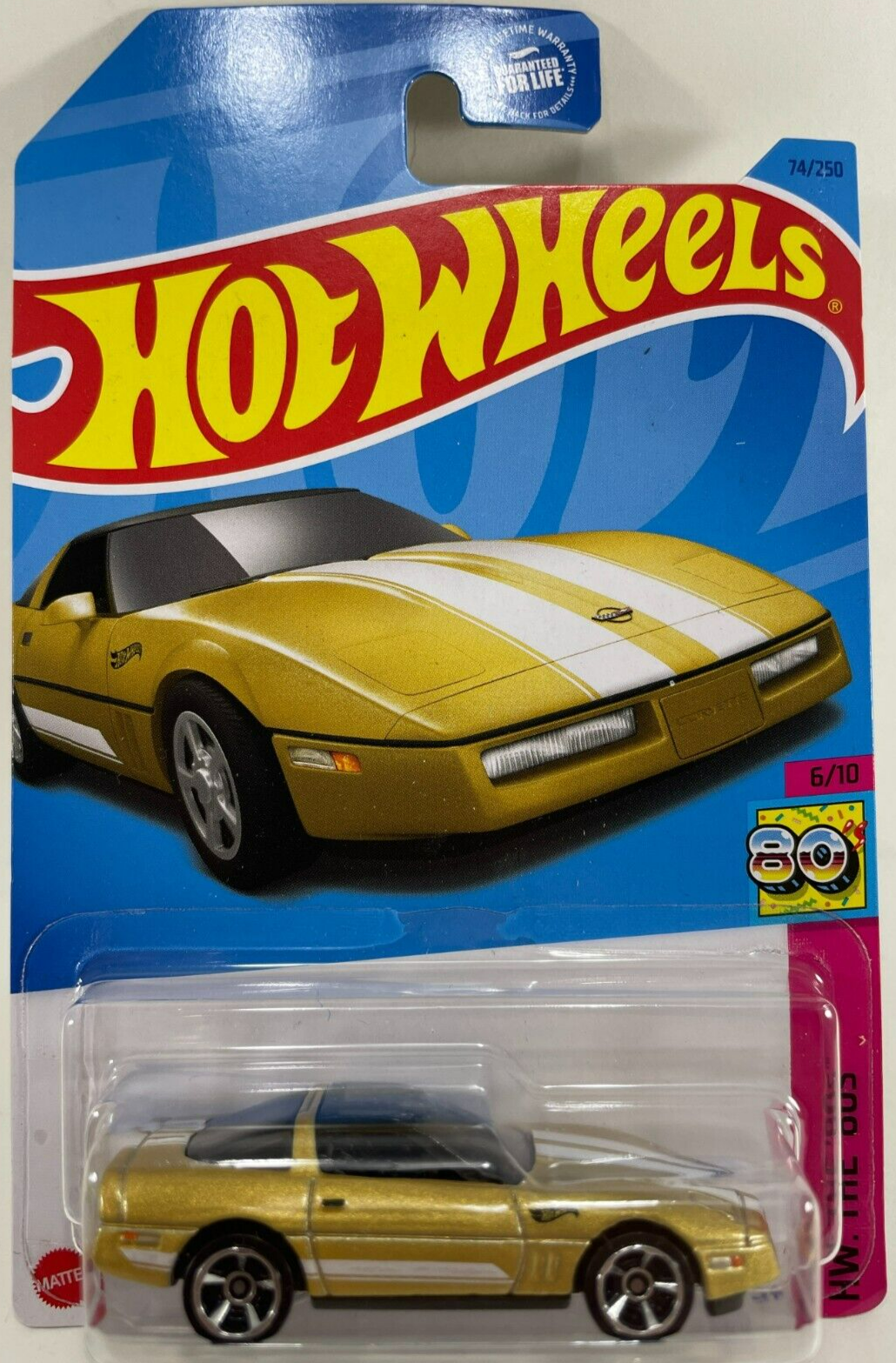 Hot Wheels - '84 Corvette - Scale 1:64 - Gold - $10.95