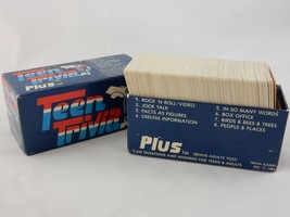 Teen Trivia Plus 1984 Trivia Card Game - £8.30 GBP