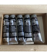 5  Rembrandt Holland Oil Paints 17 Ivory Black #701 Lamp Black #702 Sepi... - $64.86 CAD
