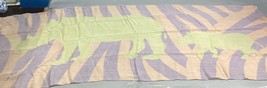 BVLGARI Silk Scarf - Adult And Baby Rhino - 100% Silk - 55x26” - $34.64