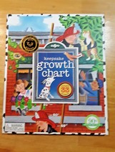 Growth Chart  Height Tracker eeBoo Fireman  Kids Room Décor Firefighter - £14.70 GBP