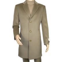 Men&#39;s CASILA Turkey Top Winter Coat Wool, Cashmere Blend 403140-09 Khaki - $179.99