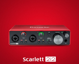 Focusrite Scarlett 2i2 3rd Gen. USB Audio Interface - $345.58