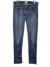 Hudson Natalie Women Crop Muse Skinny Stretch Jeans Size 27 Blue Denim J... - $15.29