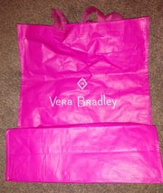Vera Bradley Pink Shopping Bag Reusable Eco Friendly 19&quot; tall 16&quot; wide 6... - £1.57 GBP