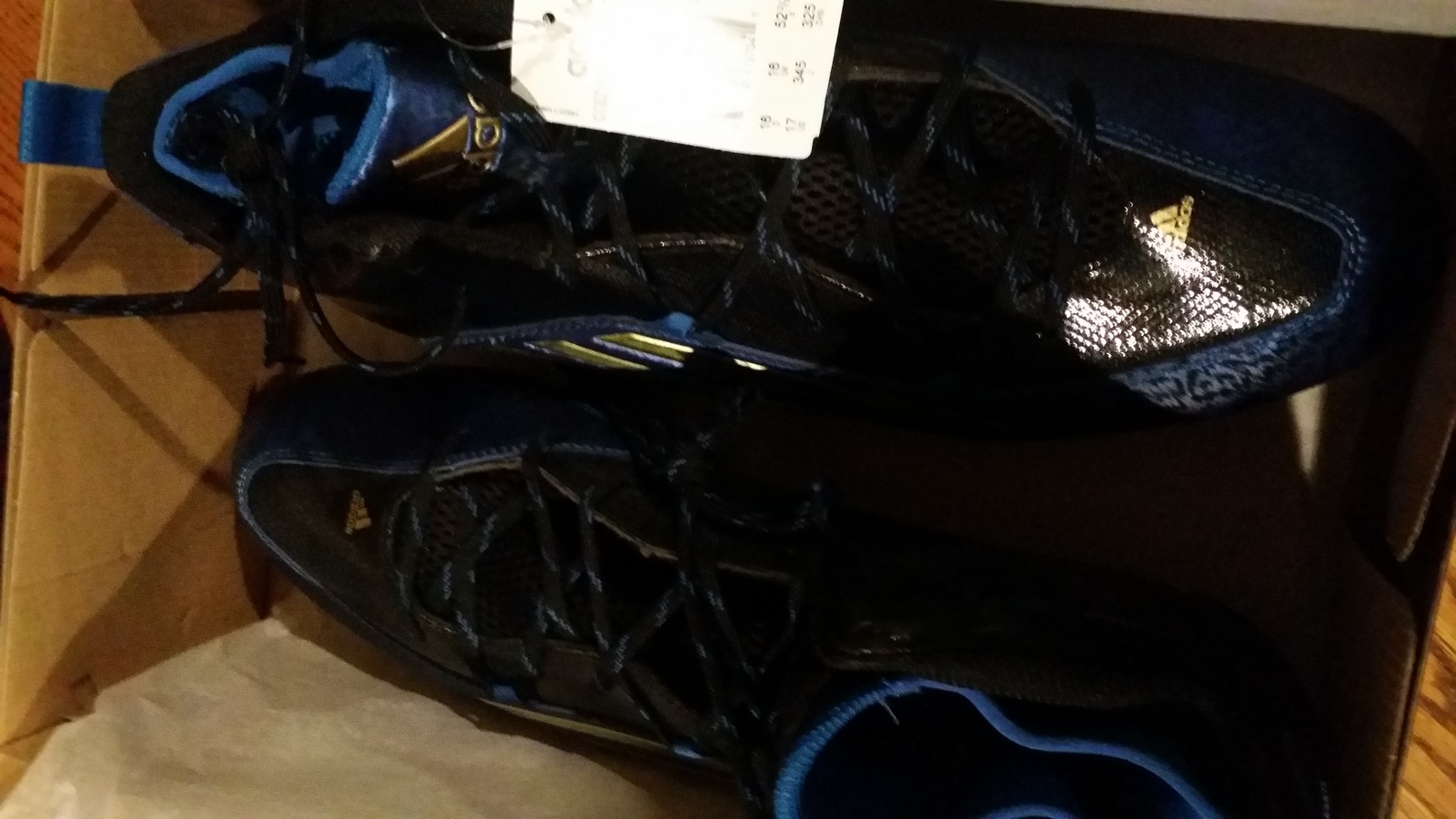 Adidas Crazy Quick 2.0 Mid D Football Cleats Bruins Multiple Color Options - $50.00