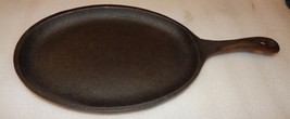 Vintage Cast Iron Oval Fajitas Skillet 10” x 7 1/2” 290N - $26.68 CAD