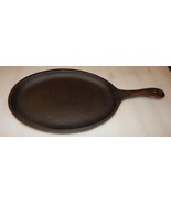 Vintage Cast Iron Oval Fajitas Skillet 10” x 7 1/2” 290N - €16,56 EUR