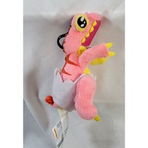 Pocket Watch Ryans World Shelldon Dinosaur Baby Pink Plush Clip On Dino Shell - £7.87 GBP