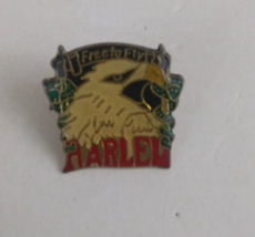 Vintage Free To Fly American Bald Eagle Lapel Hat Pin - £6.46 GBP