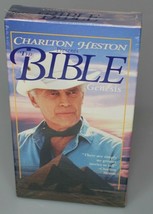 Charles Heston Presents The Bible Genesis Vhs Sealed. - £7.77 GBP