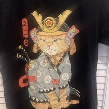 Samurai Cat Hot Topic Shirt  Men’s Size S - $484.65 MXN