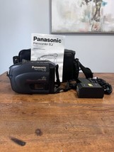Panasonic PV-D326 Palmcorder IQ Camcorder W/ Cords And Accessories Bundle - $20.56