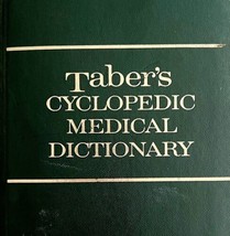 Taber&#39;s Cyclopedic Medical Dictionary 15 Ed 1985 Illustrated Encyclopedia SSMED - £31.96 GBP