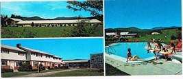 Vermont Postcard Stowe Stoweflake Inn &amp; Motel Nordic Motor Inn Long Card - £1.74 GBP