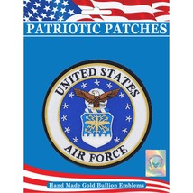 U.S. Air Force Logo Patch White &amp; Blue 4&quot; - £21.63 GBP