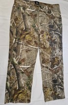 Realtree Camouflage Denim Jean Pants Men&#39;s 38x28 Hunting Woods Camo - $21.50