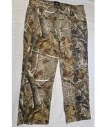 Realtree Camouflage Denim Jean Pants Men&#39;s 38x28 Hunting Woods Camo - $21.50