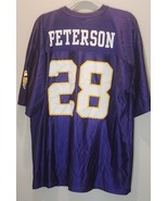 NFL Minnesota Vikings Adrian Peterson #28 Jersey Size XL - $310.54 MXN