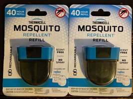 2 Thermacell 40 Hour Refill Scent Free Repellent Set Of 2 - $19.53
