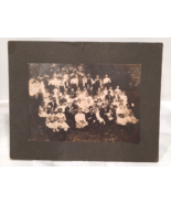Antique Lg Cabinet Card FAMILY REUNION in Wisconsin Late 1800&#39;s or Early... - £17.88 GBP