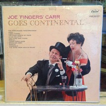 [Jazz]~Exc Lp~Joe &#39;fingers&#39; Carr~Goes Continental~{Og 1960~CAPITOL~MONO~Issue] - £7.92 GBP
