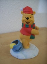 Disney Winnie the Pooh Christmas Ceramic Figurine  - £19.57 GBP
