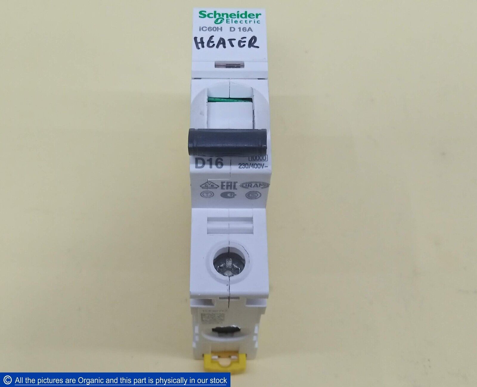 Schneider Electric A9F85116 1-Pole Miniature Circuit Breaker iC60H 16A 2... - $228.00