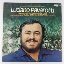 Luciano Pavarotti – The World&#39;s Favorite Tenor Arias Vinyl LP Record OS-26384 - £7.90 GBP