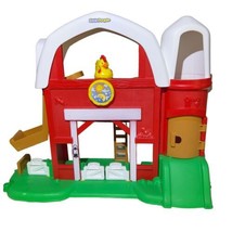 Fisher-Price 2013 Little People Animal Fun Sounds Farm Barn Silo Toy Barn ONLY - $20.93