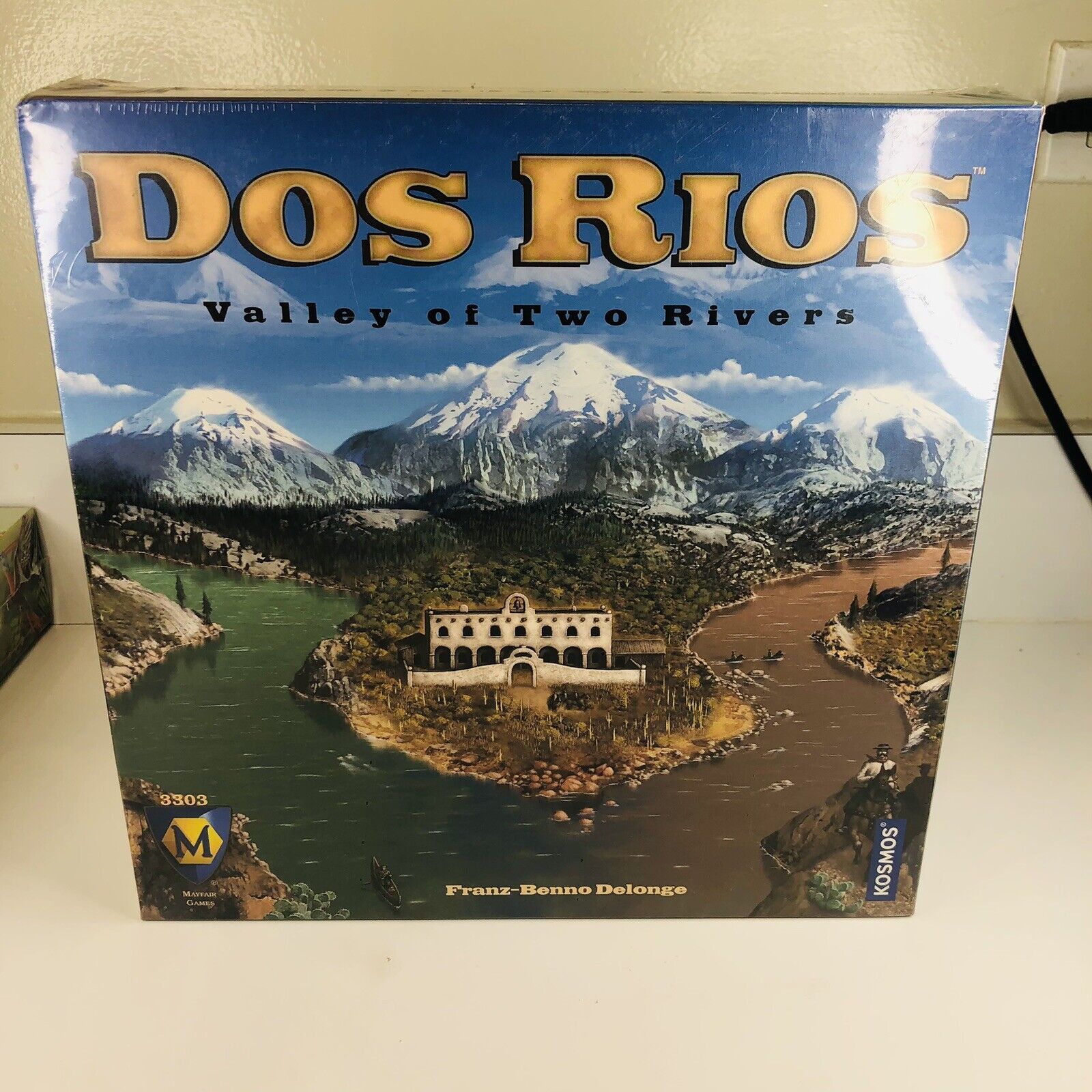 Dos Rios Valley of Two Rivers Board Game Mayfair Games New Sealed 3303 - $14.03