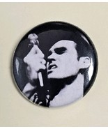 Vtg Morrissey The Smiths British Rock Metal Band Pin Back Button 1&quot; - €12,70 EUR